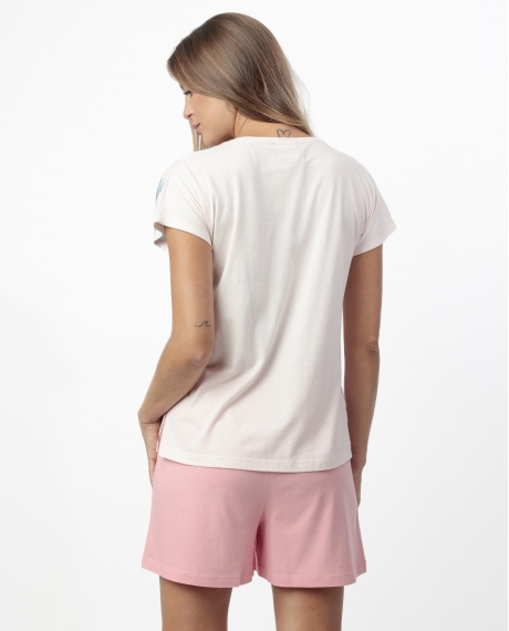 ADMAS GARDEN Pijama Manga Caída Square Garden para Mujer PETALO 2