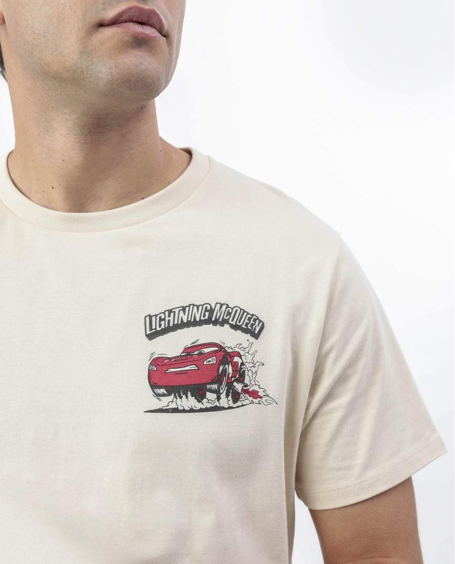 DISNEY CARS Pijama Manga Corta Radiator Springs para Hombre CRUDO