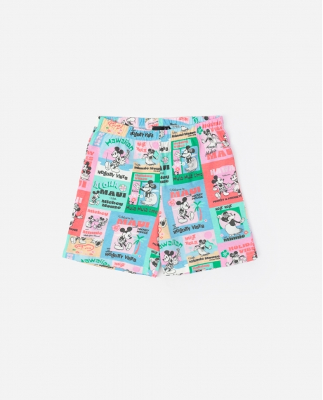 DISNEY Pijama Manga Corta Holiday Vibes para Niño AZUL 2