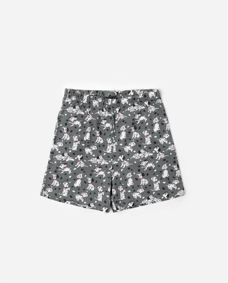 DISNEY Pijama Manga Corta 101 Reasons para Niño GRIS JASPE 2