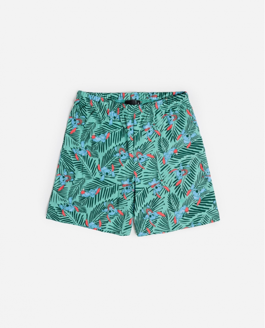 DISNEY Pijama Manga Corta Vacation Mode para Niño VERDE