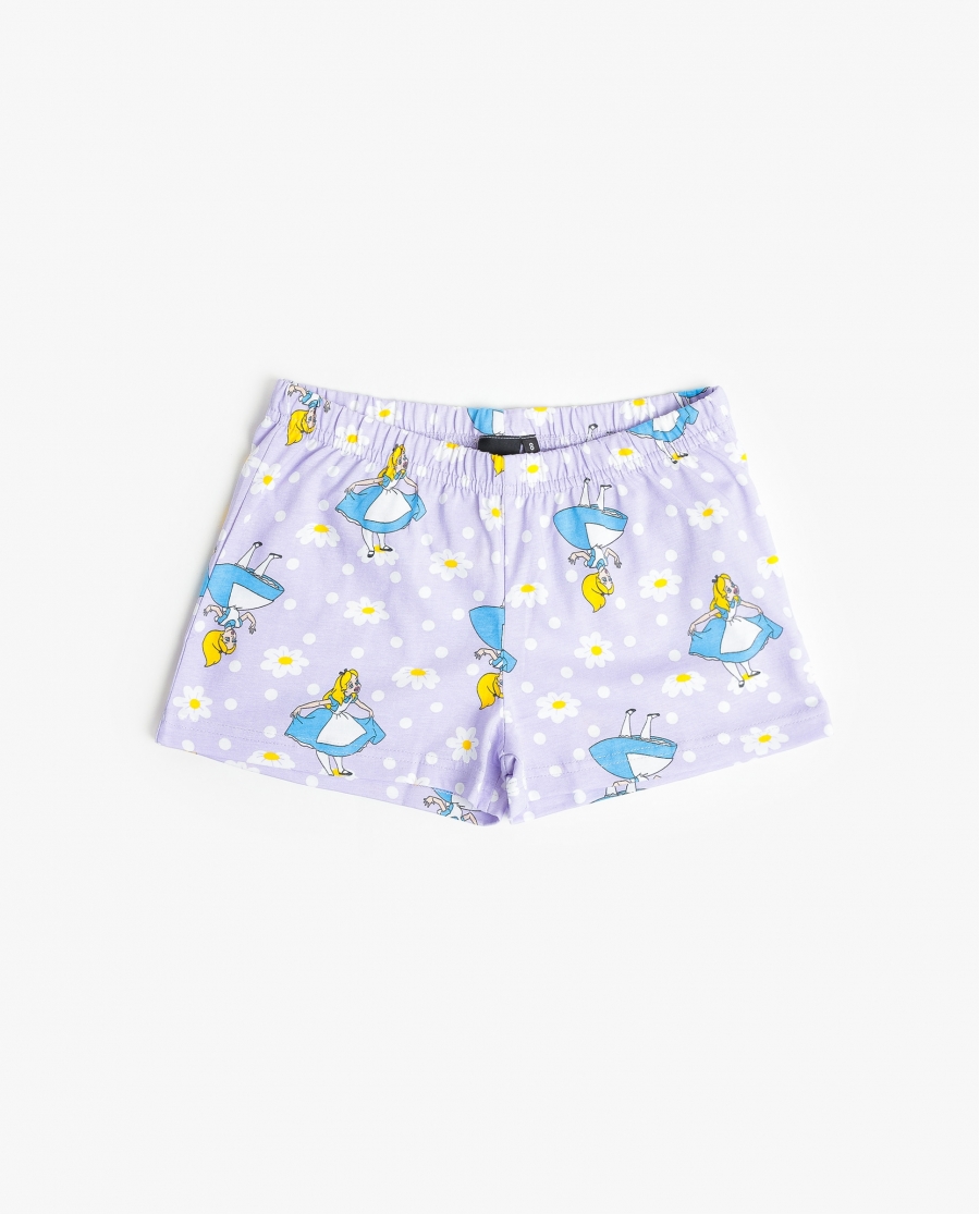 DISNEY Pijama Manga Corta Dreamland para Niña GRIS JASPE