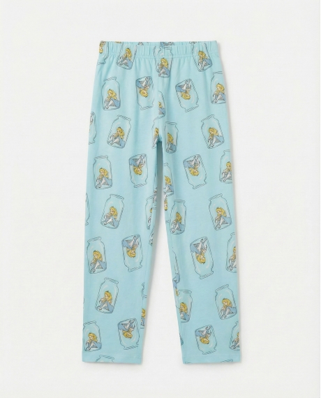 DISNEY Pijama Manga Larga Blue Alice para Niña AZUL 2