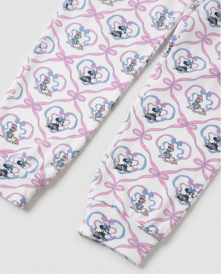 DISNEY Pijama Manga Larga Coquette Friends para Niña AZUL