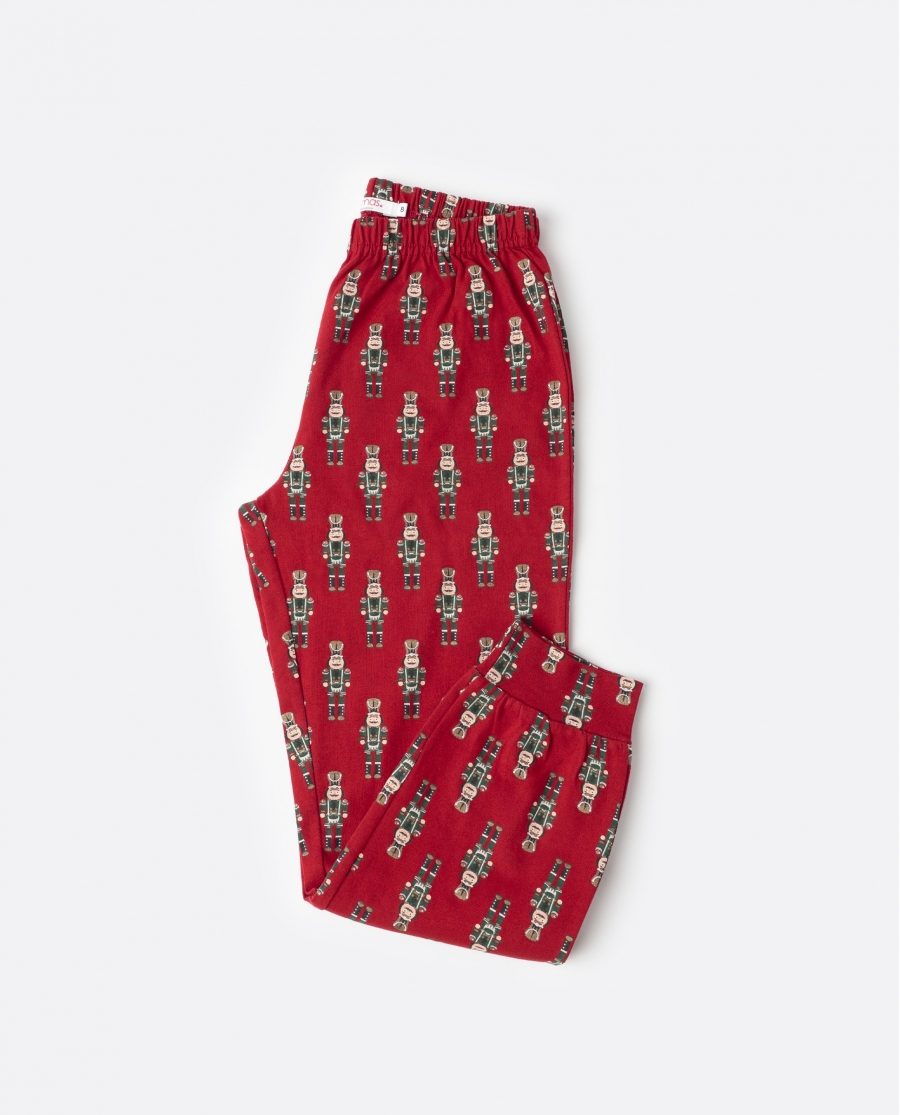 ADMAS Pijama Manga Larga Nutcracker para Niño VERDE