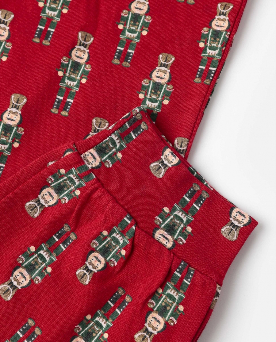 ADMAS Pijama Manga Larga Nutcracker para Niño VERDE
