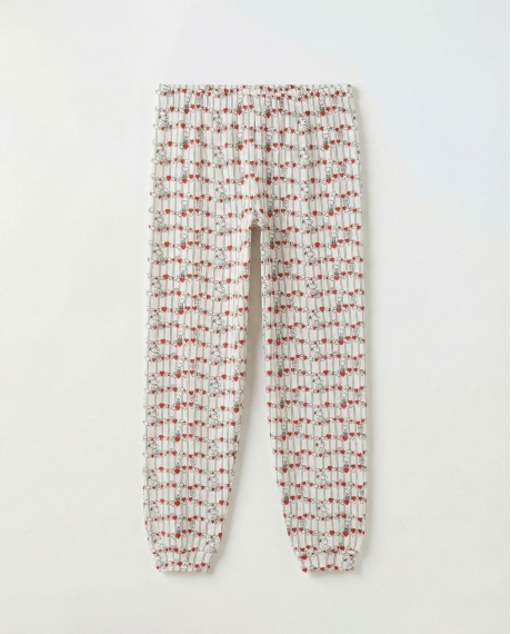PEANUTS Pijama Manga Larga Love Snoopy para Niña ROJO 2