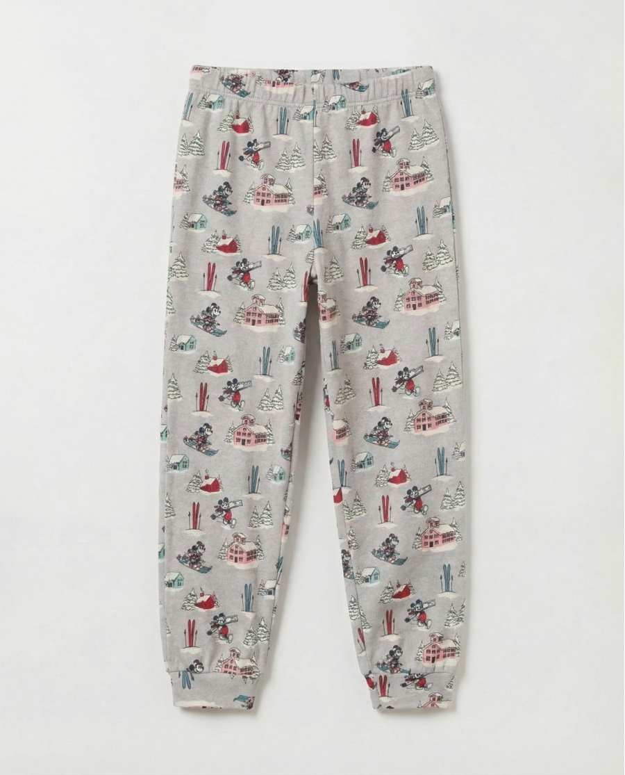 DISNEY Pijama Manga Larga Bon Ski para Niña ROSA