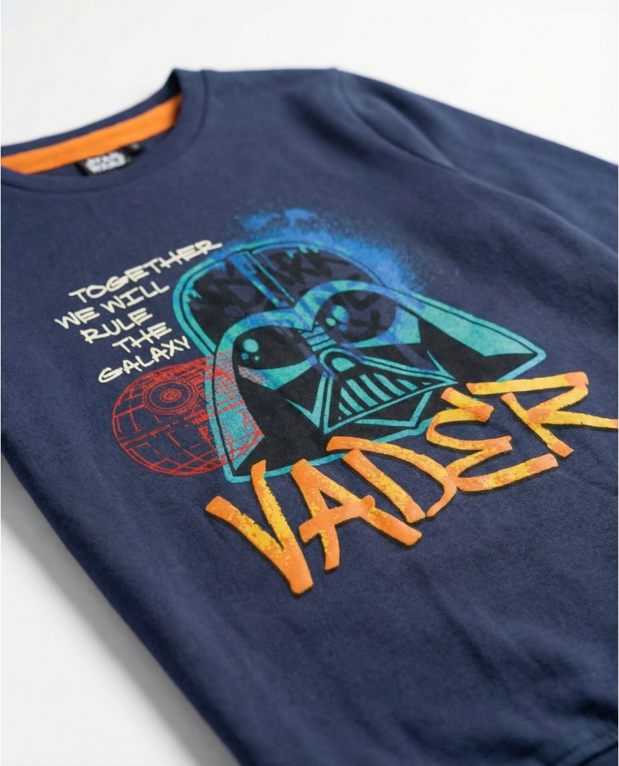 STAR WARS Pijama Manga Larga Rule The Galaxy para Niño COBALTO