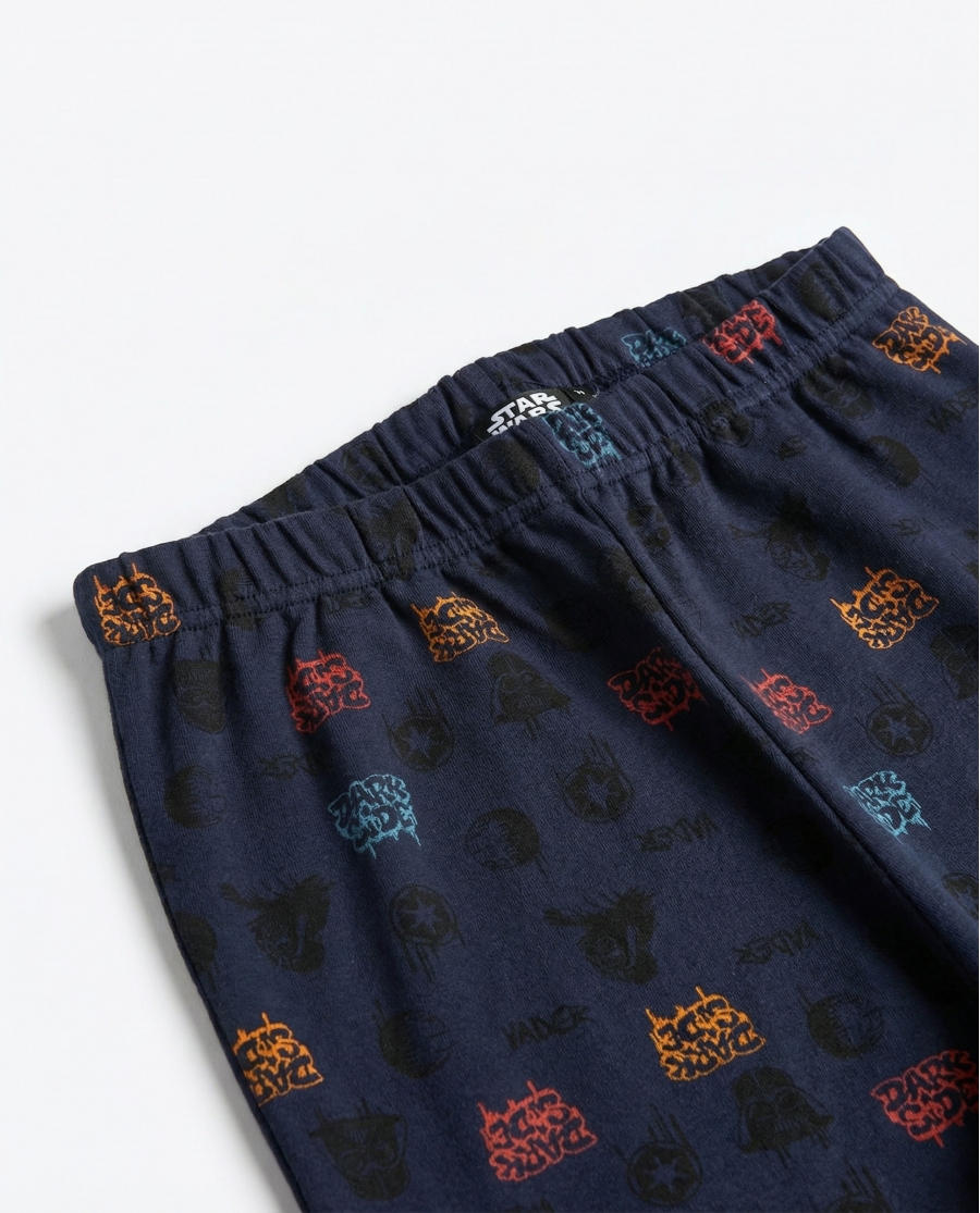 STAR WARS Pijama Manga Larga Rule The Galaxy para Niño COBALTO