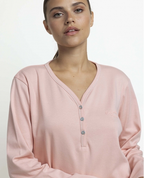 ADMAS GARDEN Pijama Manga Larga Garden Secret para Mujer ROSA 2