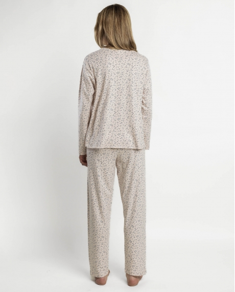 ADMAS CLASSIC Pijama Manga Larga Wedding Collection  para Mujer ROSA 2