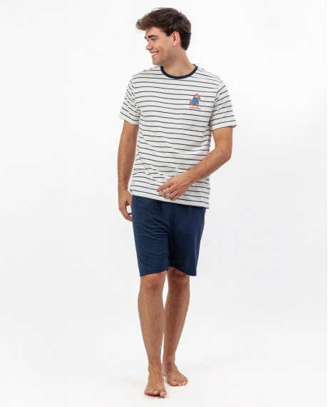 PADDINGTON CLASSIC Pijama Manga Corta Navy para Hombre MARINO