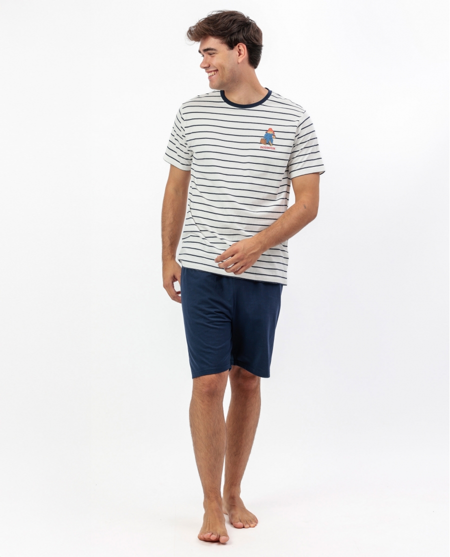 PADDINGTON CLASSIC Pijama Manga Corta Navy para Hombre MARINO