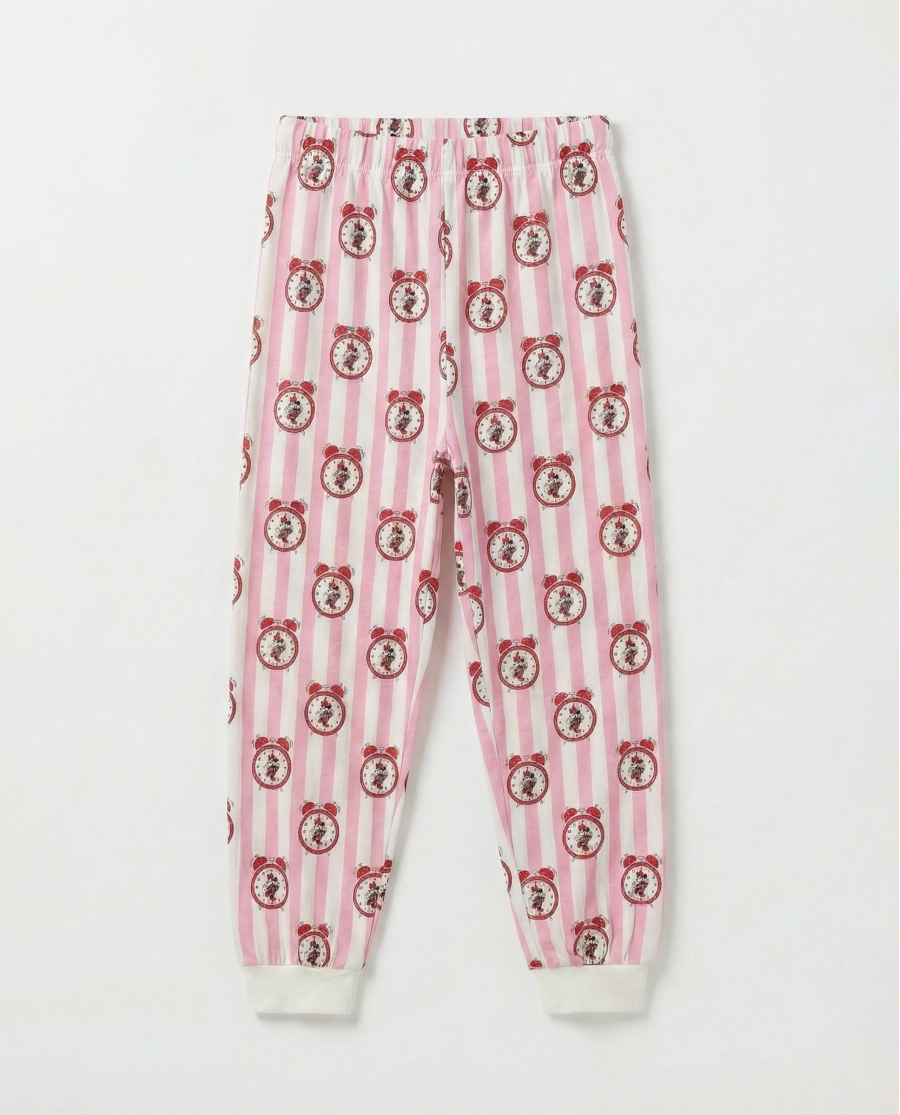 DISNEY Pijama Manga Larga It´S Time para Niña CRUDO