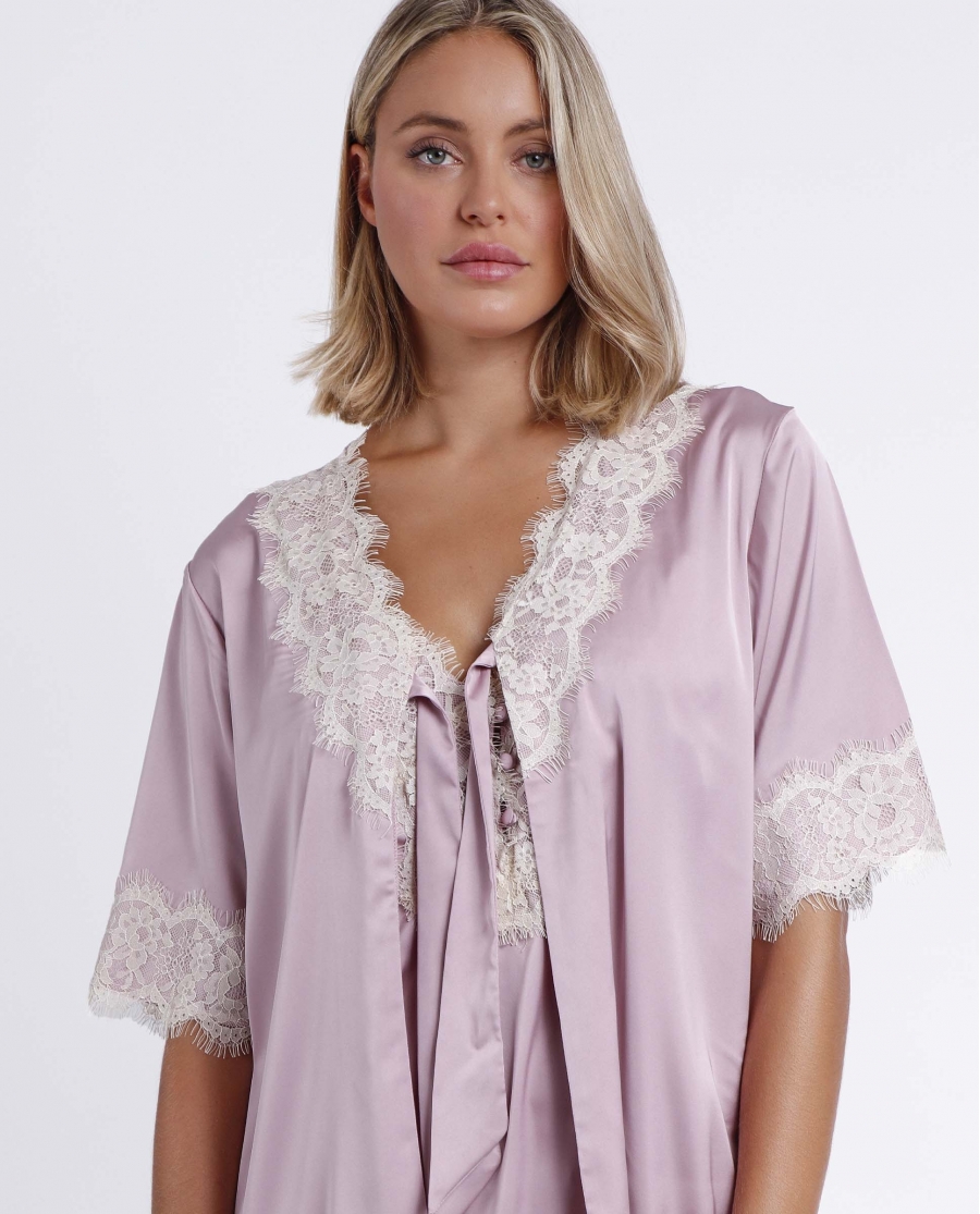 ADMAS CLASSIC Bata Novia Romantic Wedding para Mujer PETALO