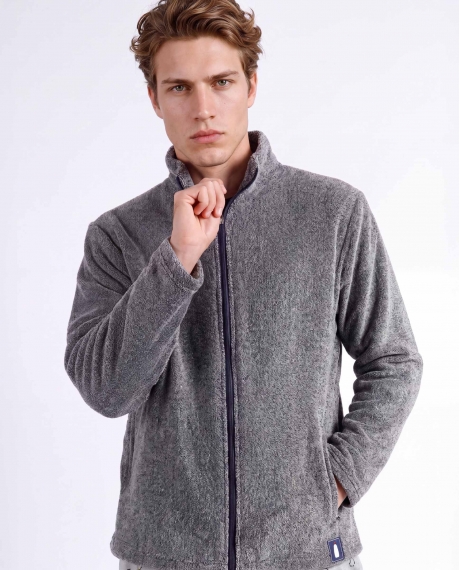 ADMAS Bata Manga Larga Calentita Explorer para Hombre GRIS 2