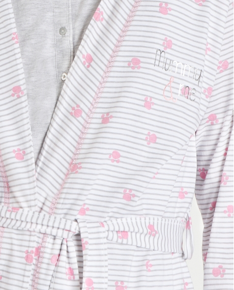 DISNEY Bata Manga Larga Maternity Dalmatas para Mujer BLANCO 2