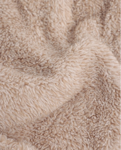 ADMAS Bata Manga Larga Calentita Family Bear Cremallera para Niña BEIGE 2