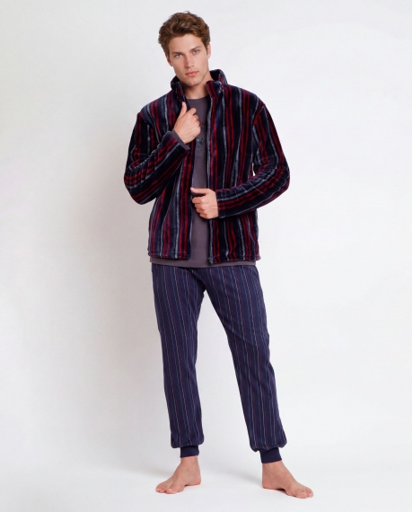 ADMAS Bata Manga Larga Gentlemen's Club para Hombre MARINO