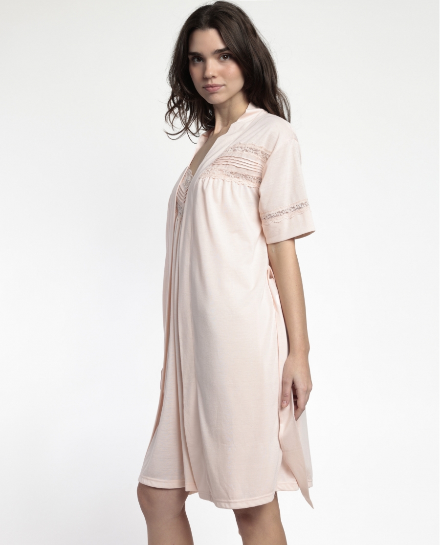 ADMAS CLASSIC Bata Manga Francesa Classic Tapes para Mujer ROSA