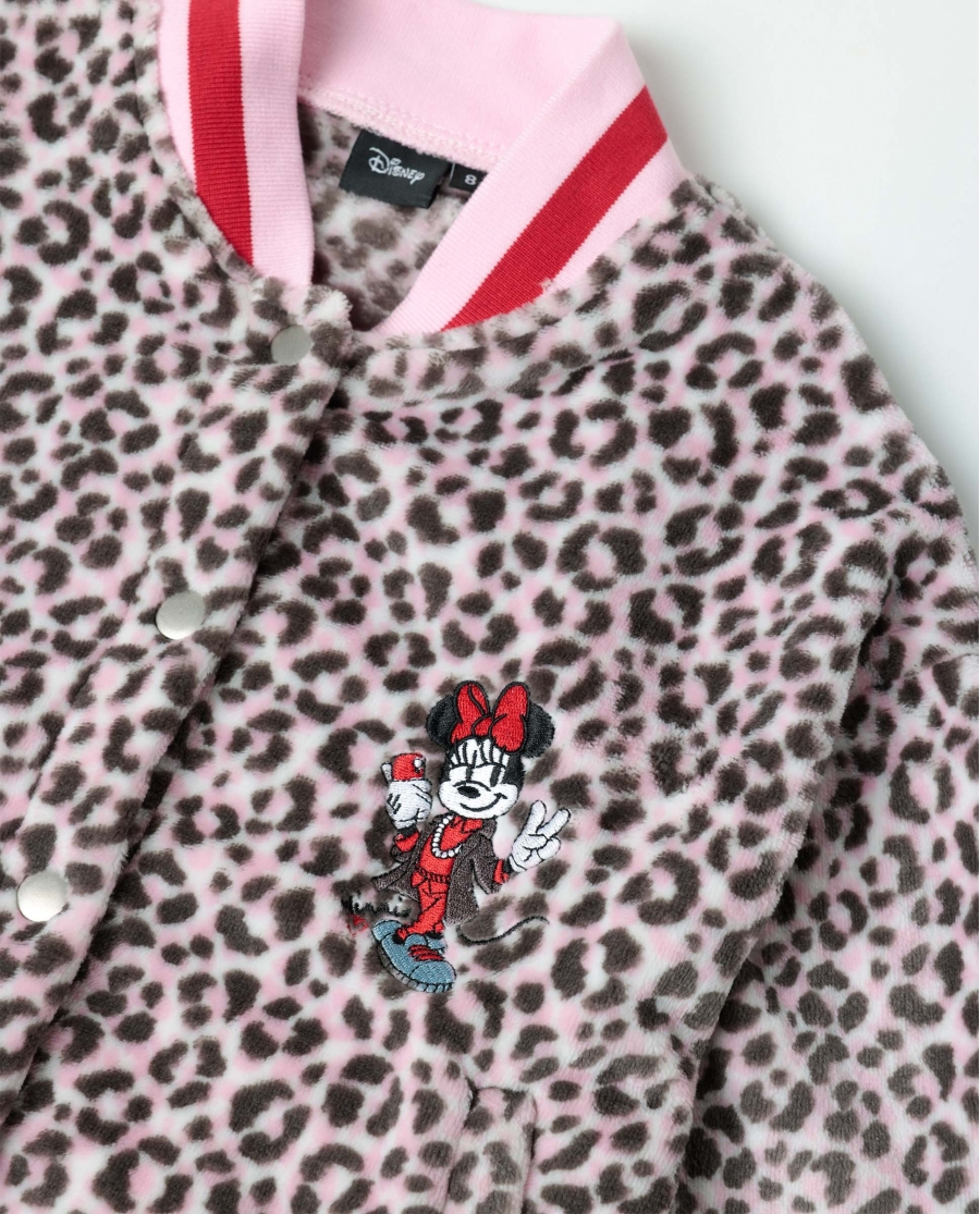 DISNEY Bata Manga Larga Calentita Minnie Skin para Niña PIEL