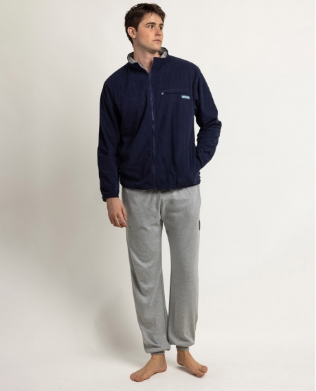 NEW PLAN Chaqueta Manga Larga Corduroy para Hombre MARINO