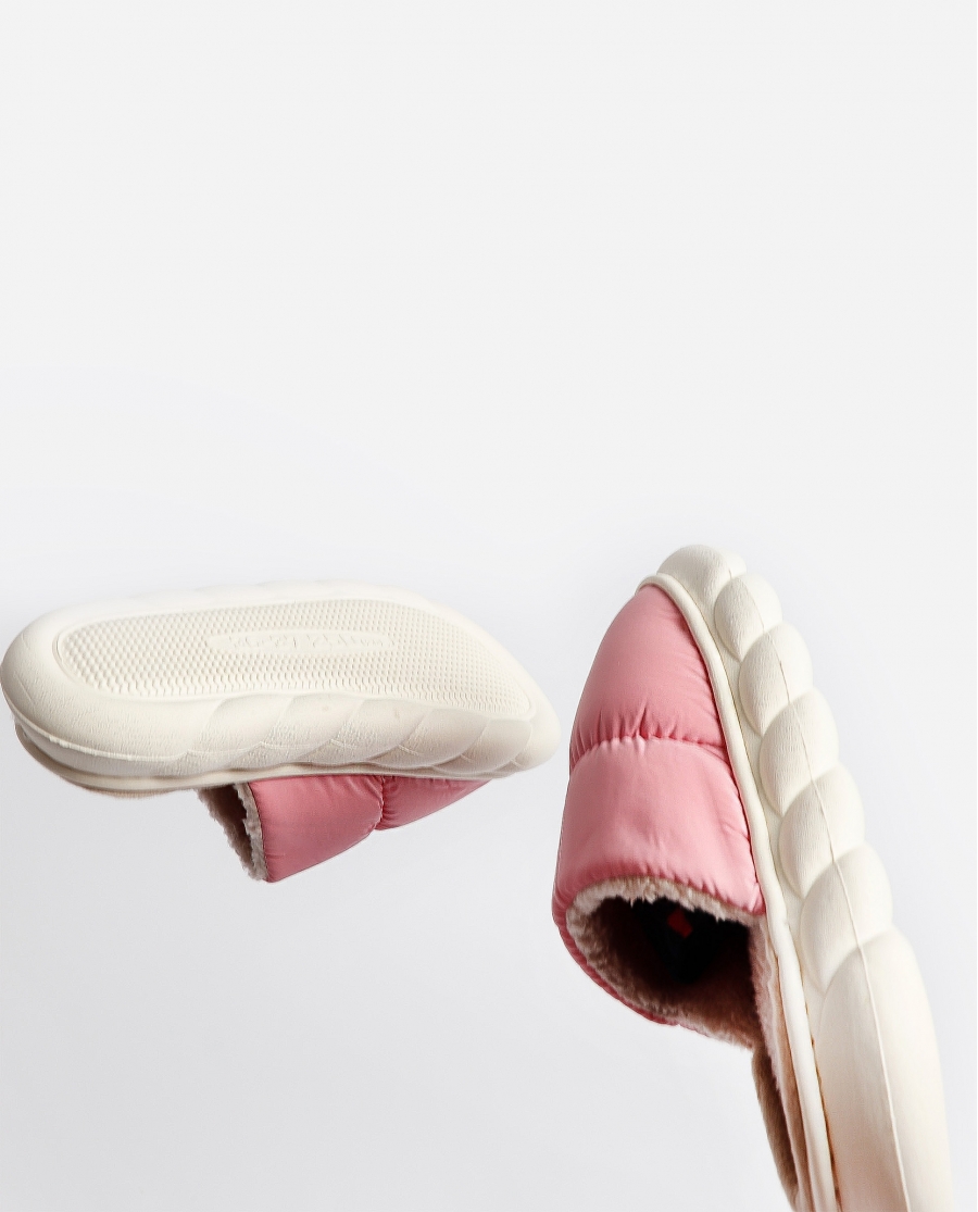 ADMAS Zapatillas De Estar Por Casa Acolchada para Mujer FRAMBUESA