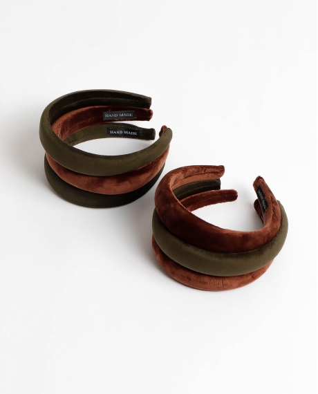 ADMAS Diadema Autumn Velvet para Mujer (Caja 6 unidades) SURTIDO