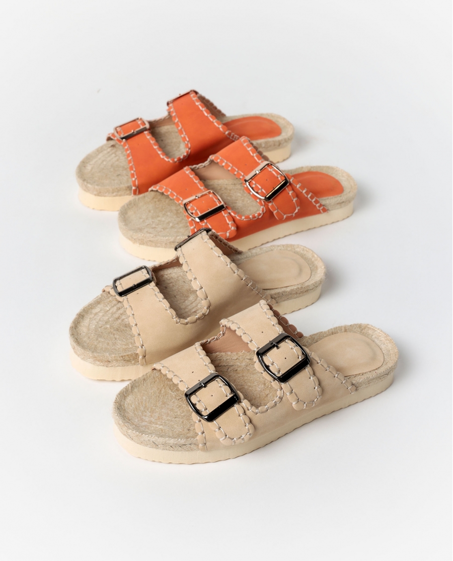 ADMAS Sandalias Hebillas para Mujer, (Caja 6 pares) SURTIDO