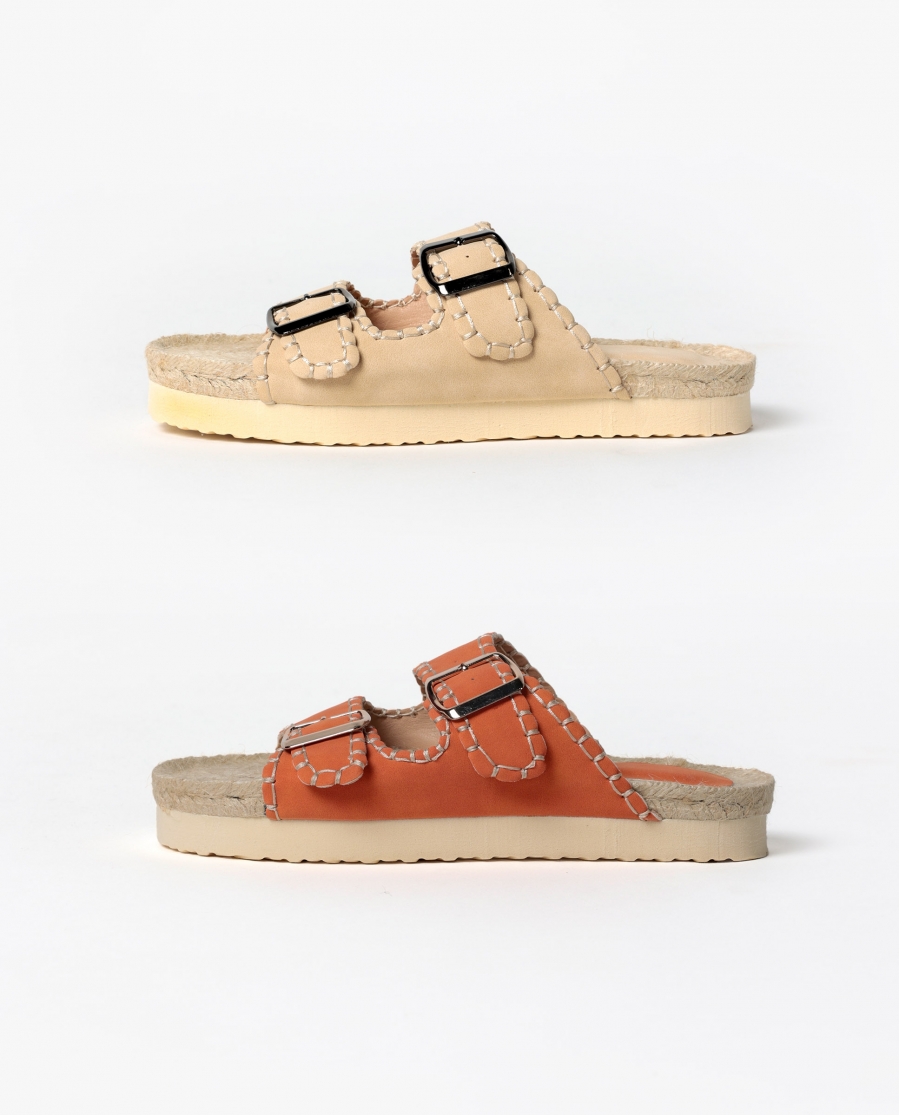 ADMAS Sandalias Hebillas para Mujer, (Caja 6 pares) SURTIDO