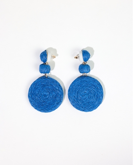 ADMAS Pendientes Summer Rattan Hoops para Mujer, (Caja 6 pares) SURTIDO 2