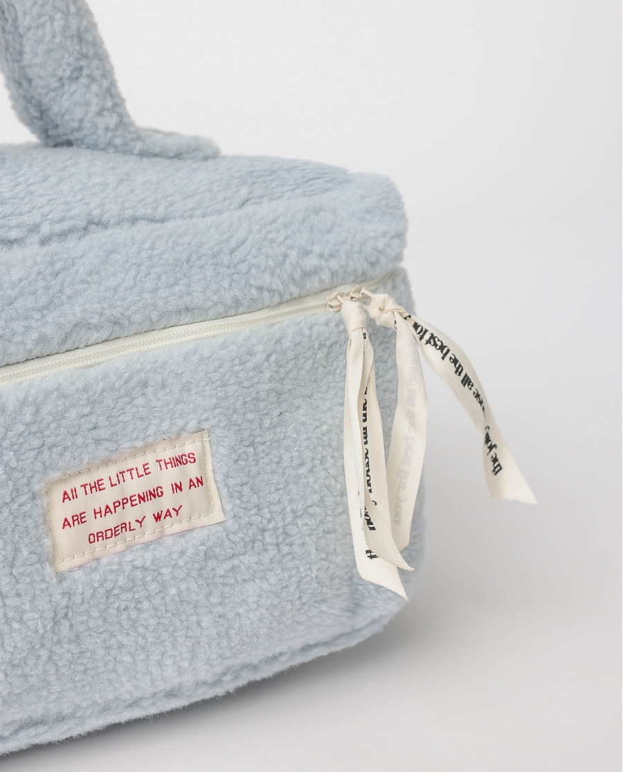 ADMAS Neceser Compacto Sherpa Fuzzy Chic, (Caja de 6 unidades) SURTIDO