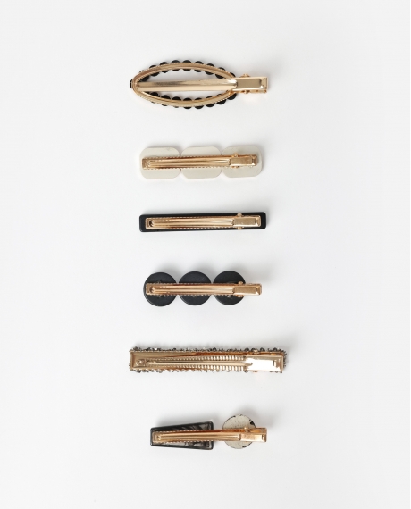 ADMAS Set de Ganchitos Glam Luxe, (Caja de 12 unidades) SURTIDO 2