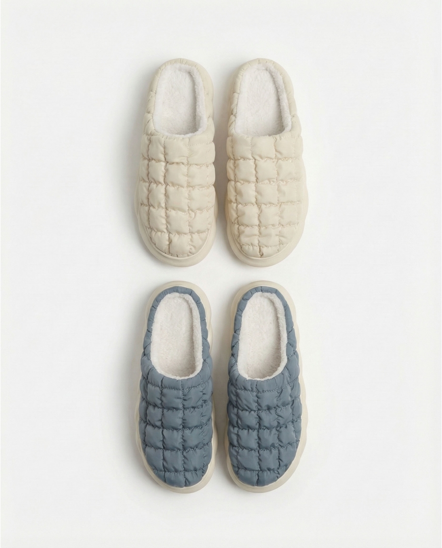ADMAS Zapatillas De Estar Por Casa Acolchada Home para Mujer, (Caja 6 unidades) SURTIDO 2