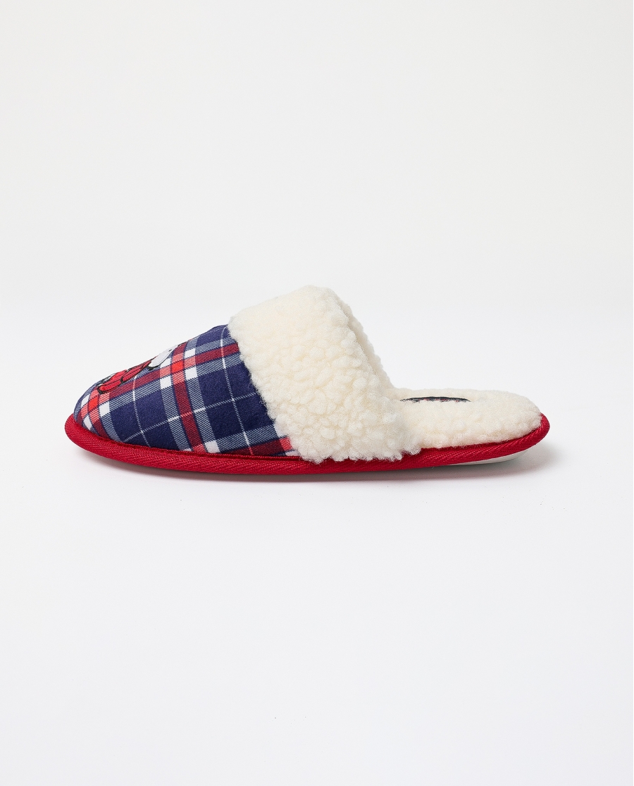 PEANUTS Zapatillas De Estar Por Casa Sherpa Snow para Mujer, (Caja 6 unidades) SURTIDO