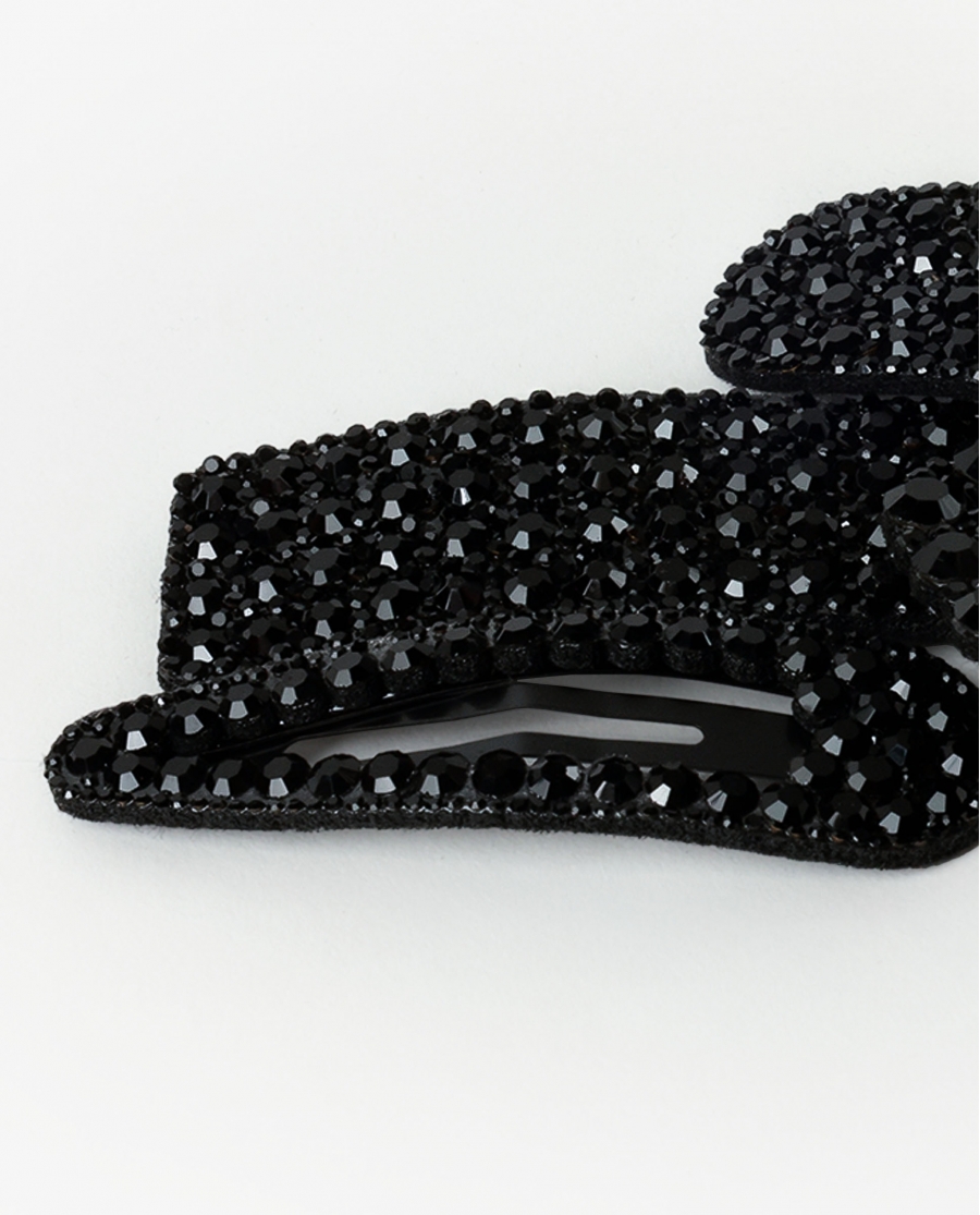 ADMAS Ganchitos Midnight Sparkle para Mujer, (Caja 12 unidades) NEGRO