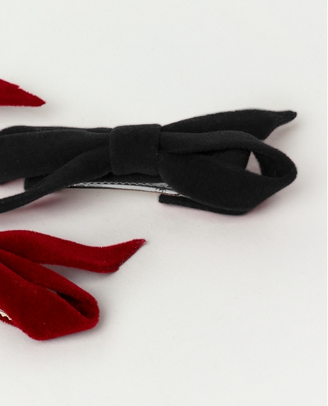ADMAS Pinza Terciopelo Velvet Bow para Mujer, (Caja 12 unidades) SURTIDO 2