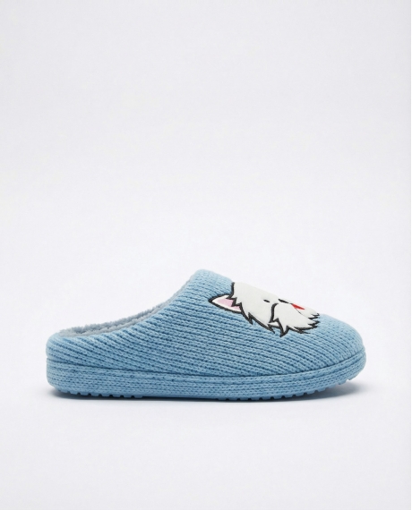 ADMAS Zapatillas De Estar Por Casa Ruff Morning para Mujer, (Caja 6 unidades) AZUL 2