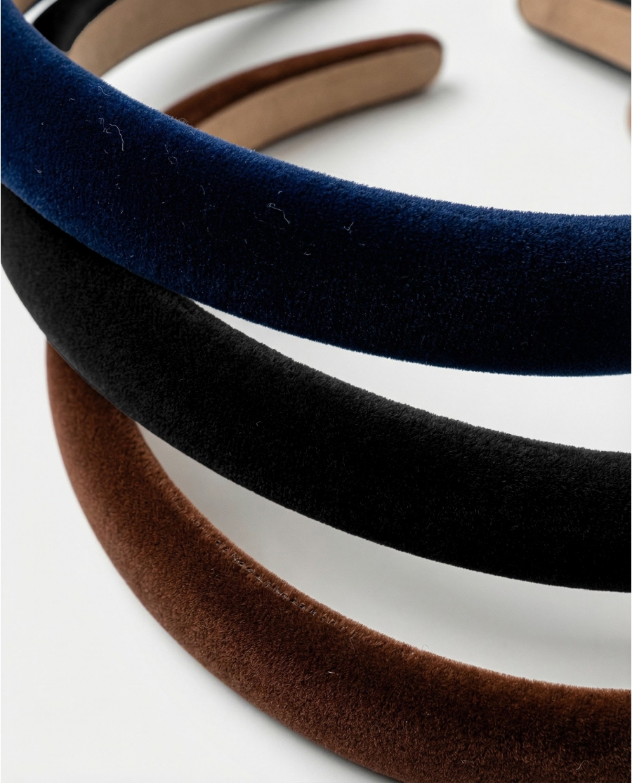 ADMAS Diadema Velvet para Mujer, (Caja 6 unidades) SURTIDO
